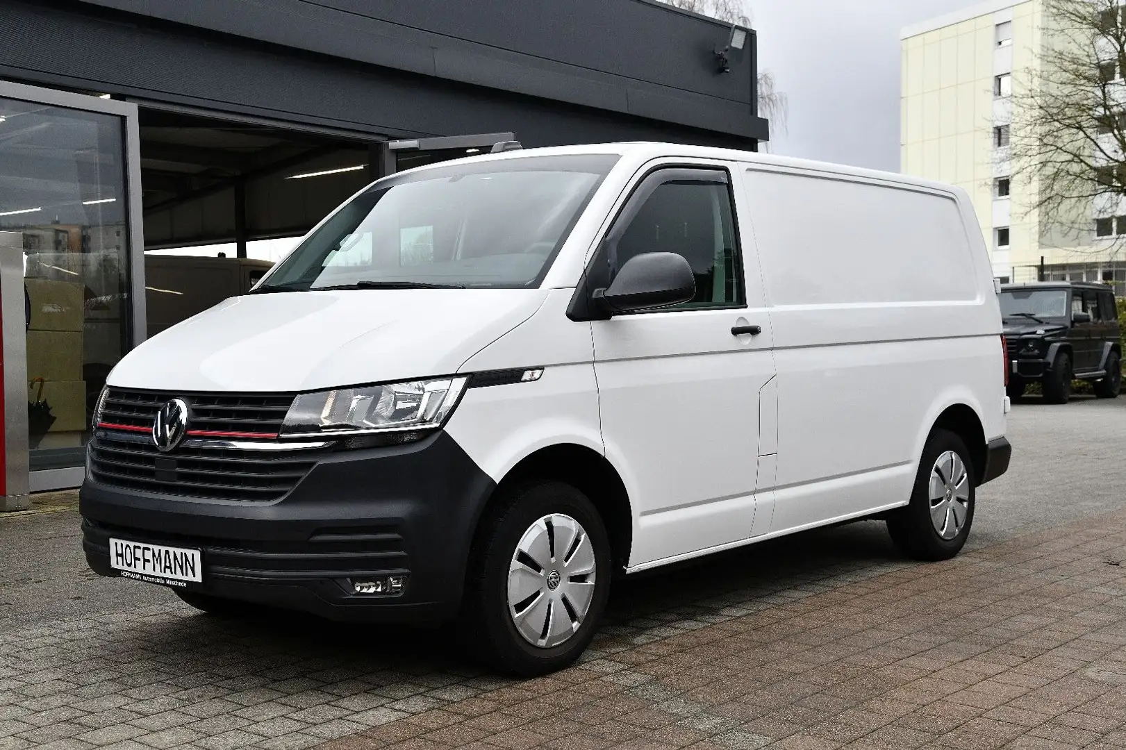 Volkswagen T6.1 Transporter 2.0 TDI DSG Tempomat Navi Klima Weiß - 2