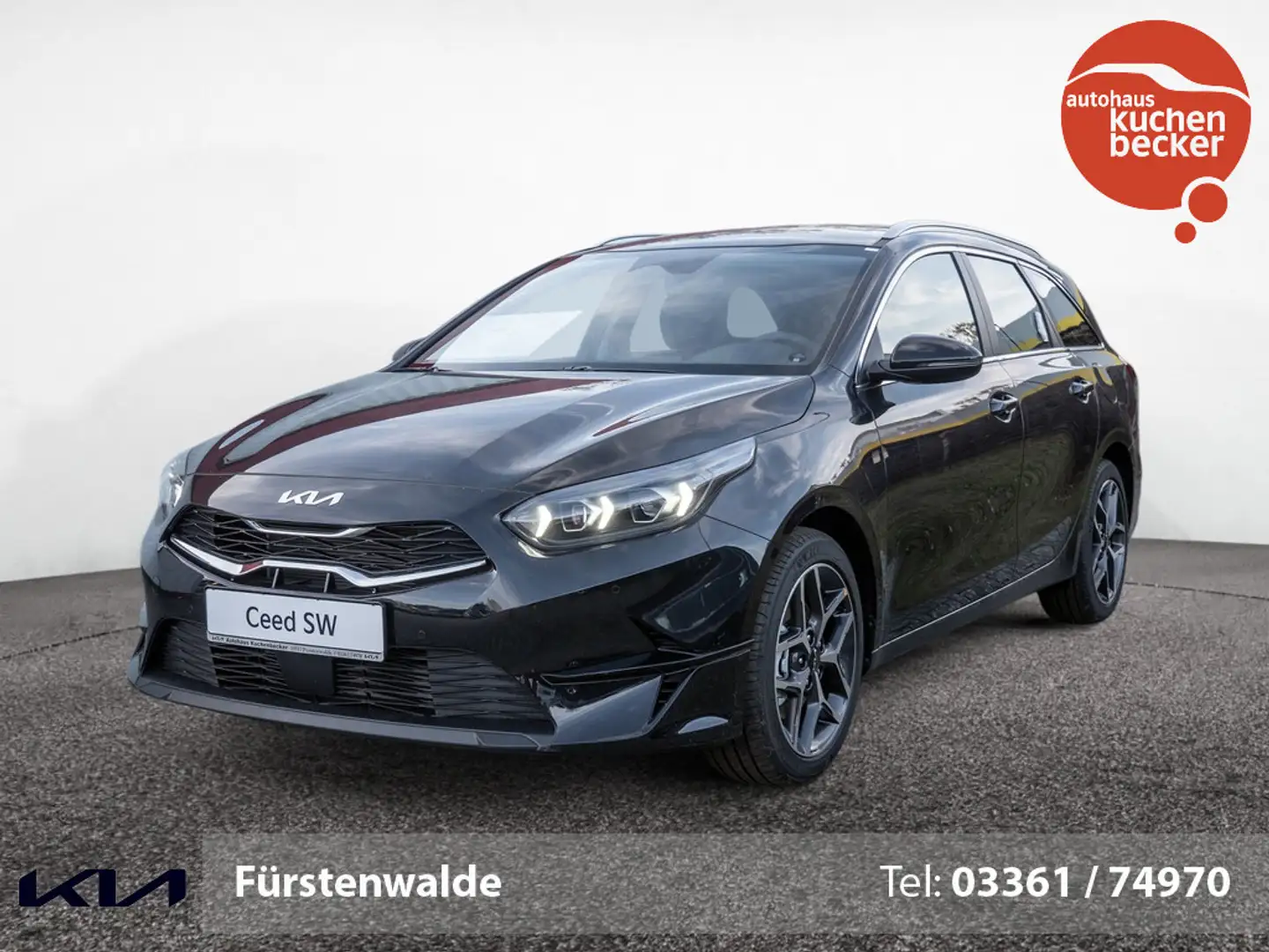 Kia Ceed / cee'd Schwarz - 1