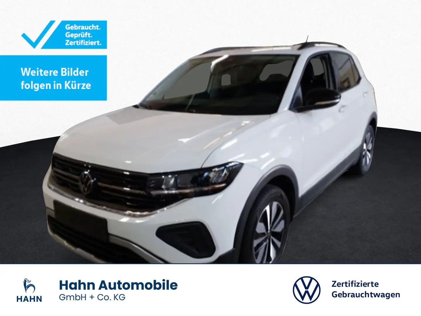 Volkswagen T-Cross 1.0TSI Goal LED AHK ACC APP Virtual SHZ Weiß - 1