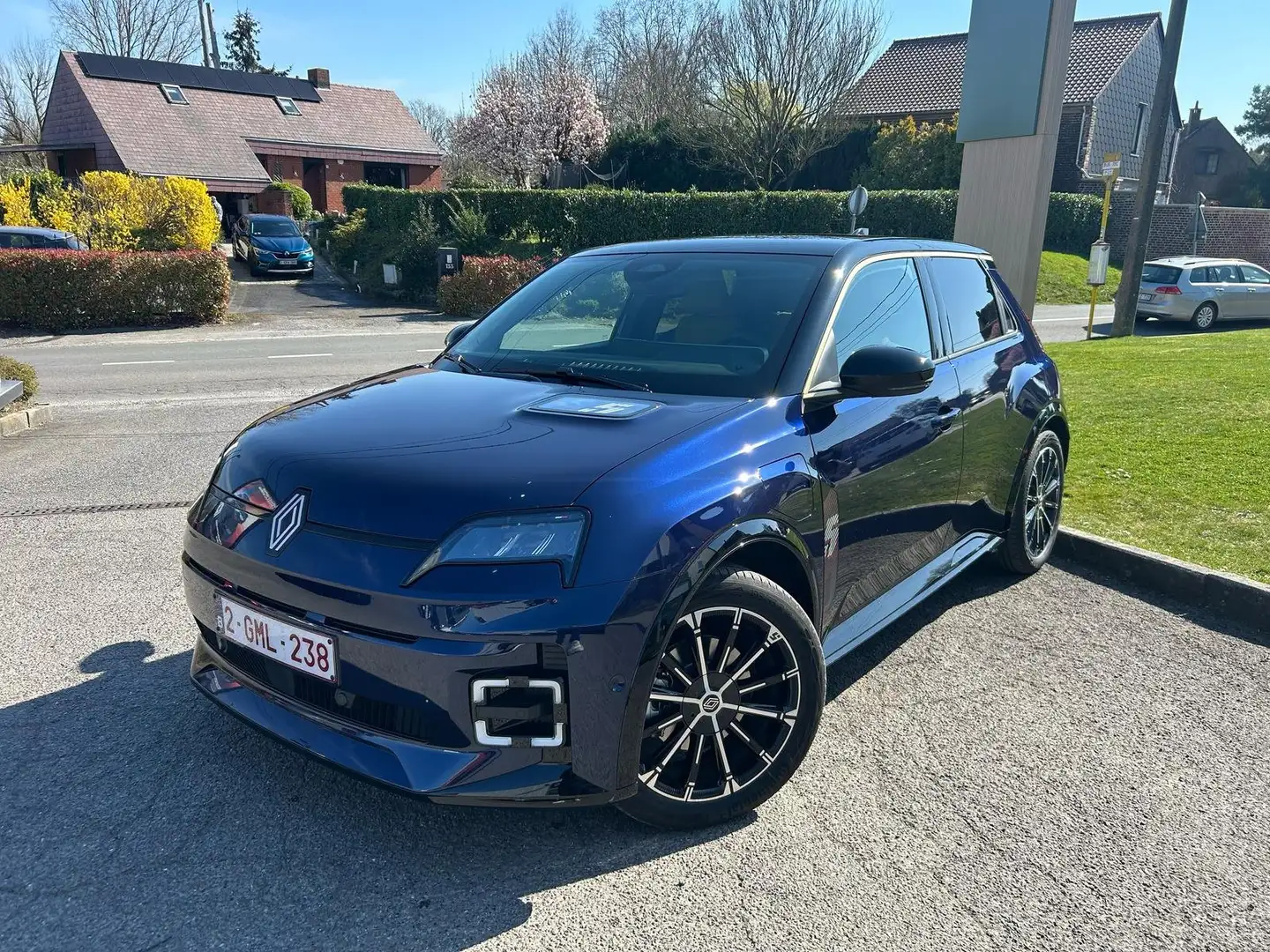 Renault R 5 E-R 52 kWh Comfort Range Iconiq Cinq Bleu - 1