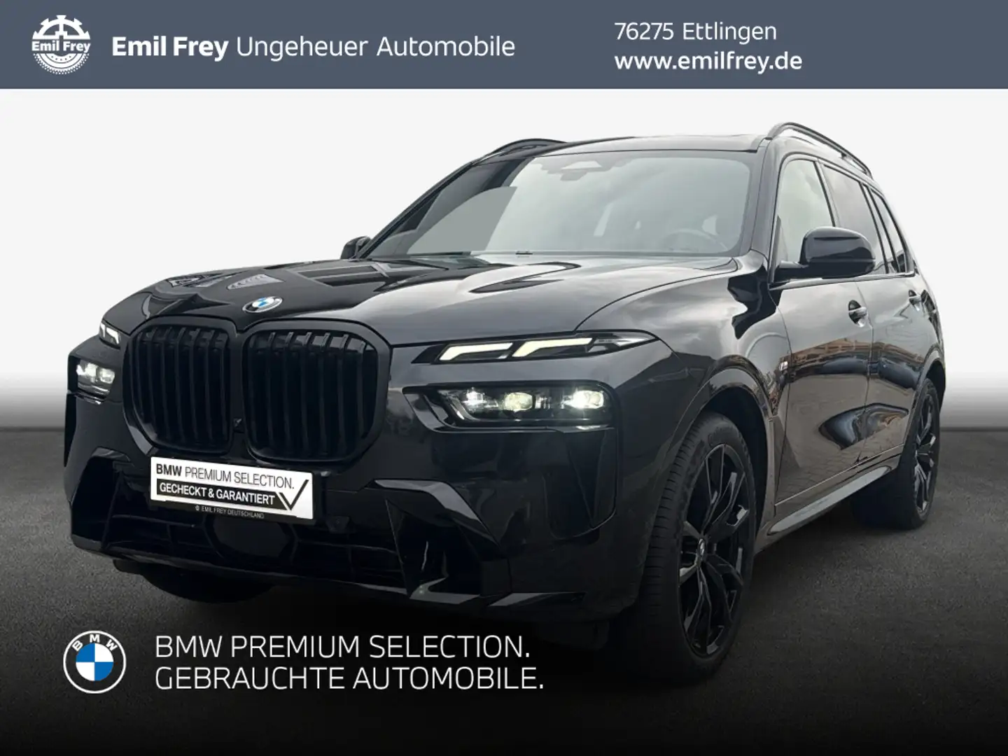 BMW X7 xDrive40d, M-Sportpaket, SHZ, Panoramadach Negru - 1