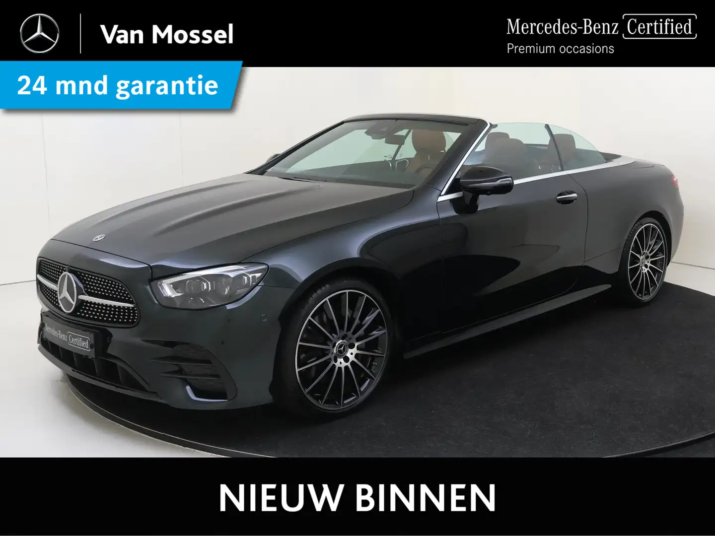 Mercedes-Benz E 200 Cabrio AMG Line / 20 inch/ Burmester/ Memory/ Vert - 1