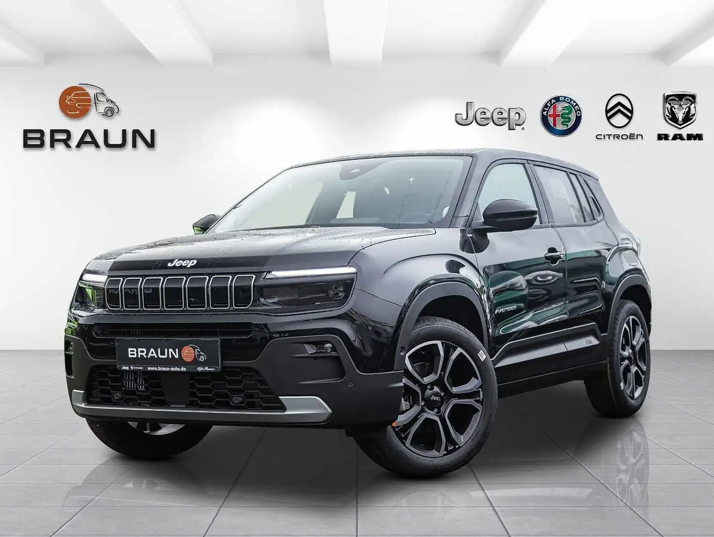 Jeep Avenger 1.2 T3 48V e-Hybrid AT Summit Noir - 1