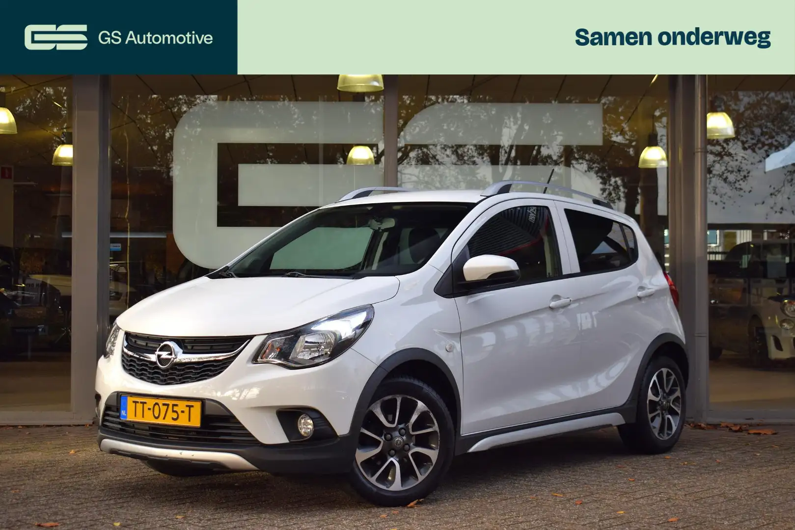 Opel Karl 1.0 Rocks Online Edition|AIRCO|CRUISE|1 EIGENAAR Weiß - 1