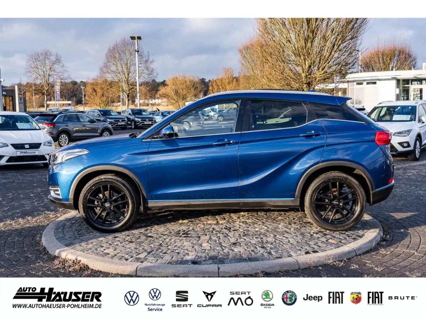 DFSK Seres 3 LUXURY 120kW PANO EL. SITZE 360°-KAMERA NAVI PDC G Blau - 2