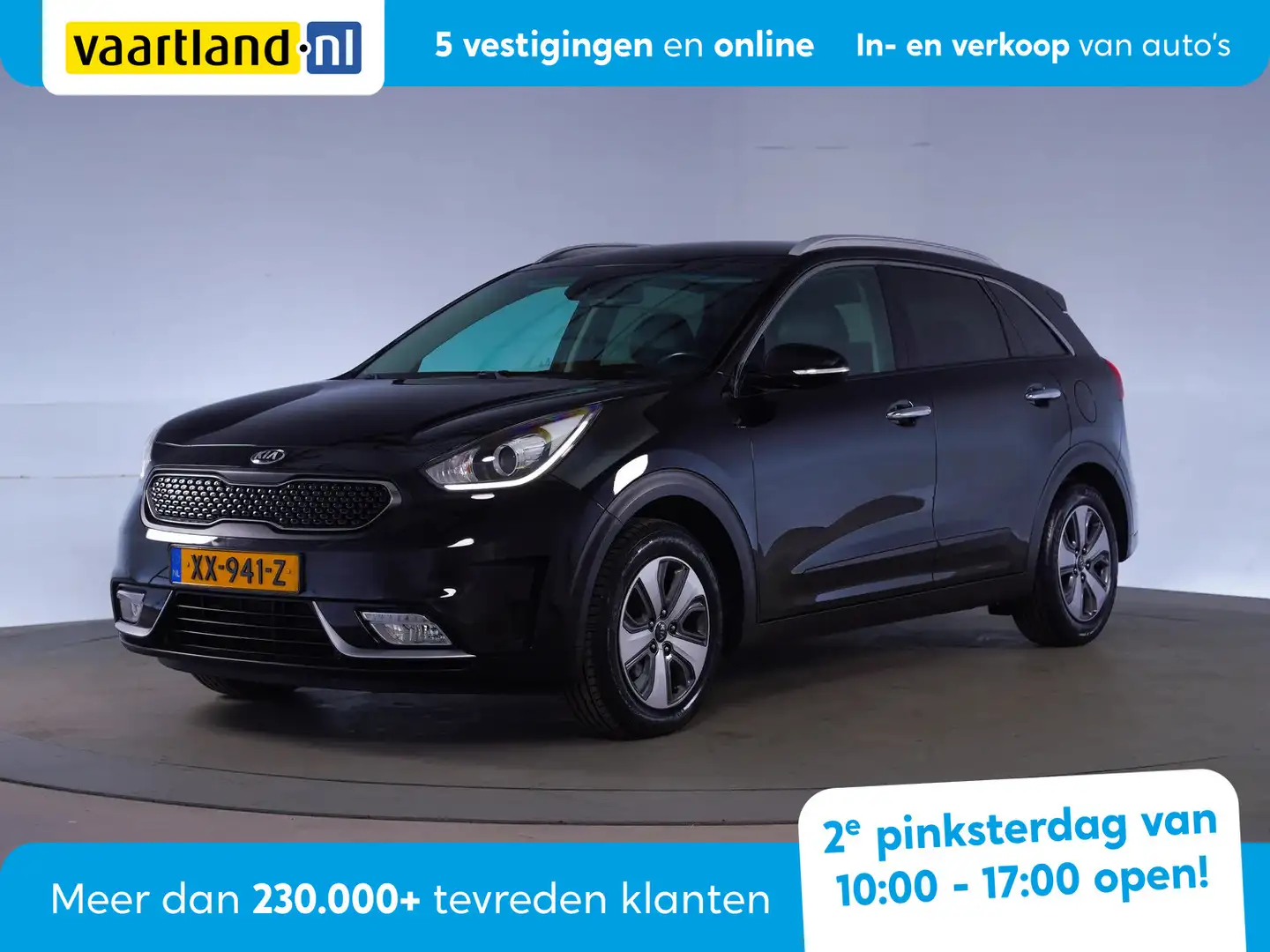 Kia Niro 1.6 GDi Hybrid DynamicLine [ Navi Camera Adapt.cru Negro - 1