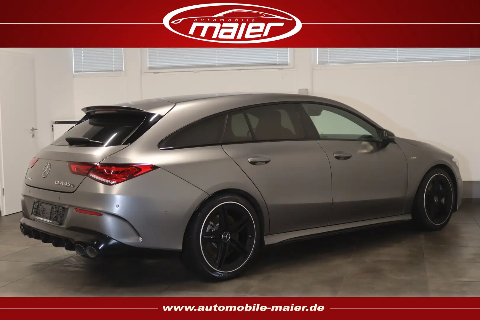 Mercedes-Benz CLA 45 AMG Night SB 4M designo magno-Pano-LED- Grau - 2
