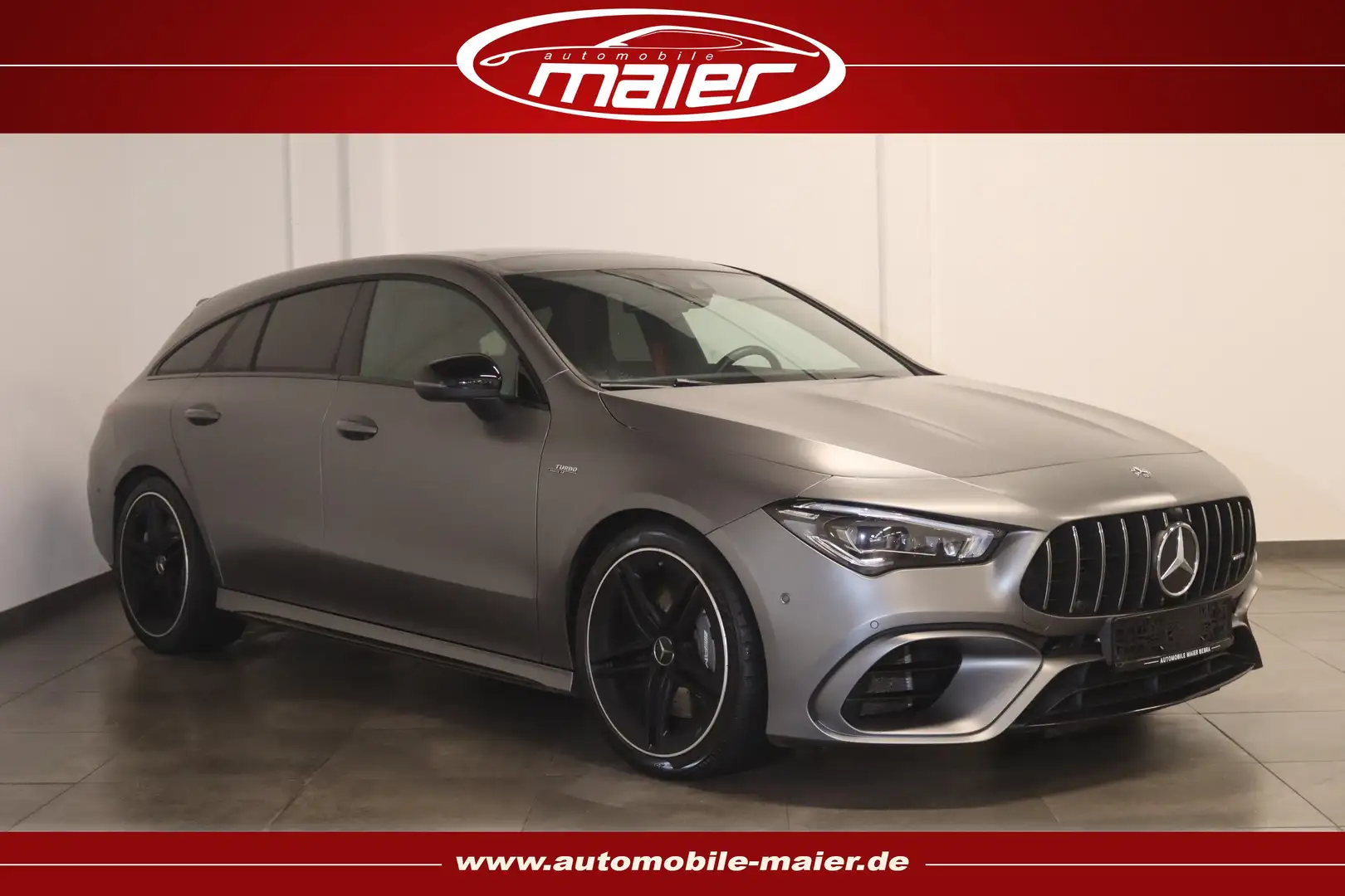 Mercedes-Benz CLA 45 AMG Night SB 4M designo magno-Pano-LED- Grau - 1