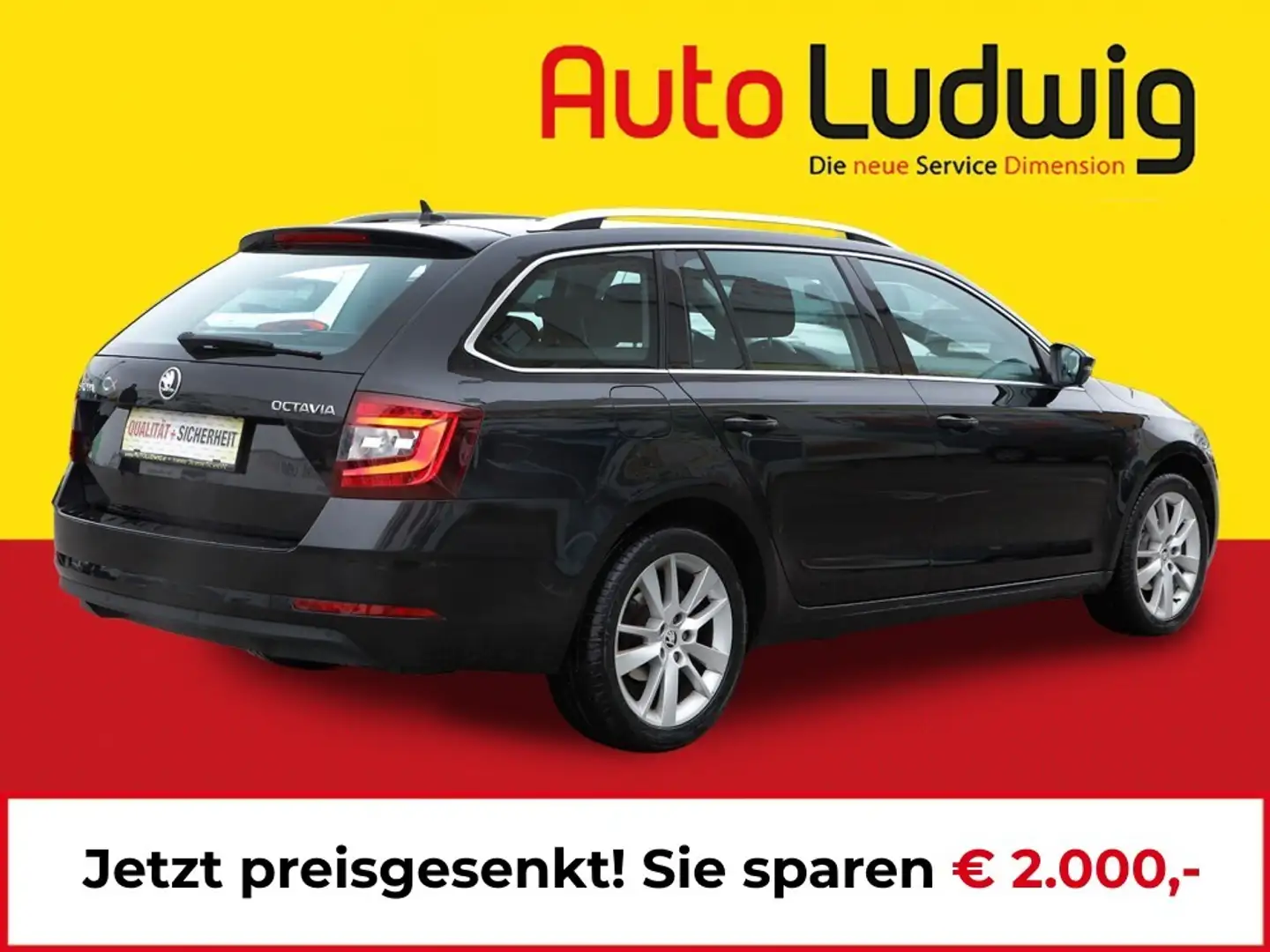 Skoda Octavia Combi 1,6 TDI Style Limited*AHK*PDC*LED*SHZ*TEM... Schwarz - 2