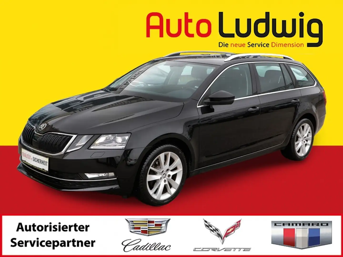 Skoda Octavia Combi 1,6 TDI Style Limited*AHK*PDC*LED*SHZ*TEM... Schwarz - 1