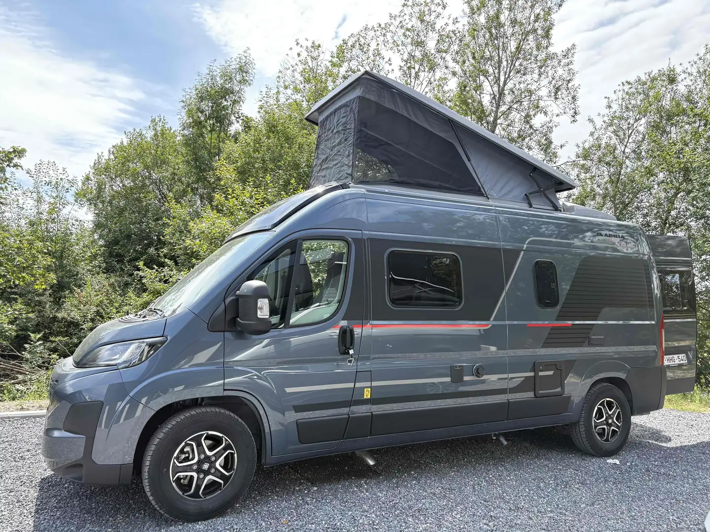 Fiat Ducato ADRIA Twin Sport spb 600 popup Zilver - 1