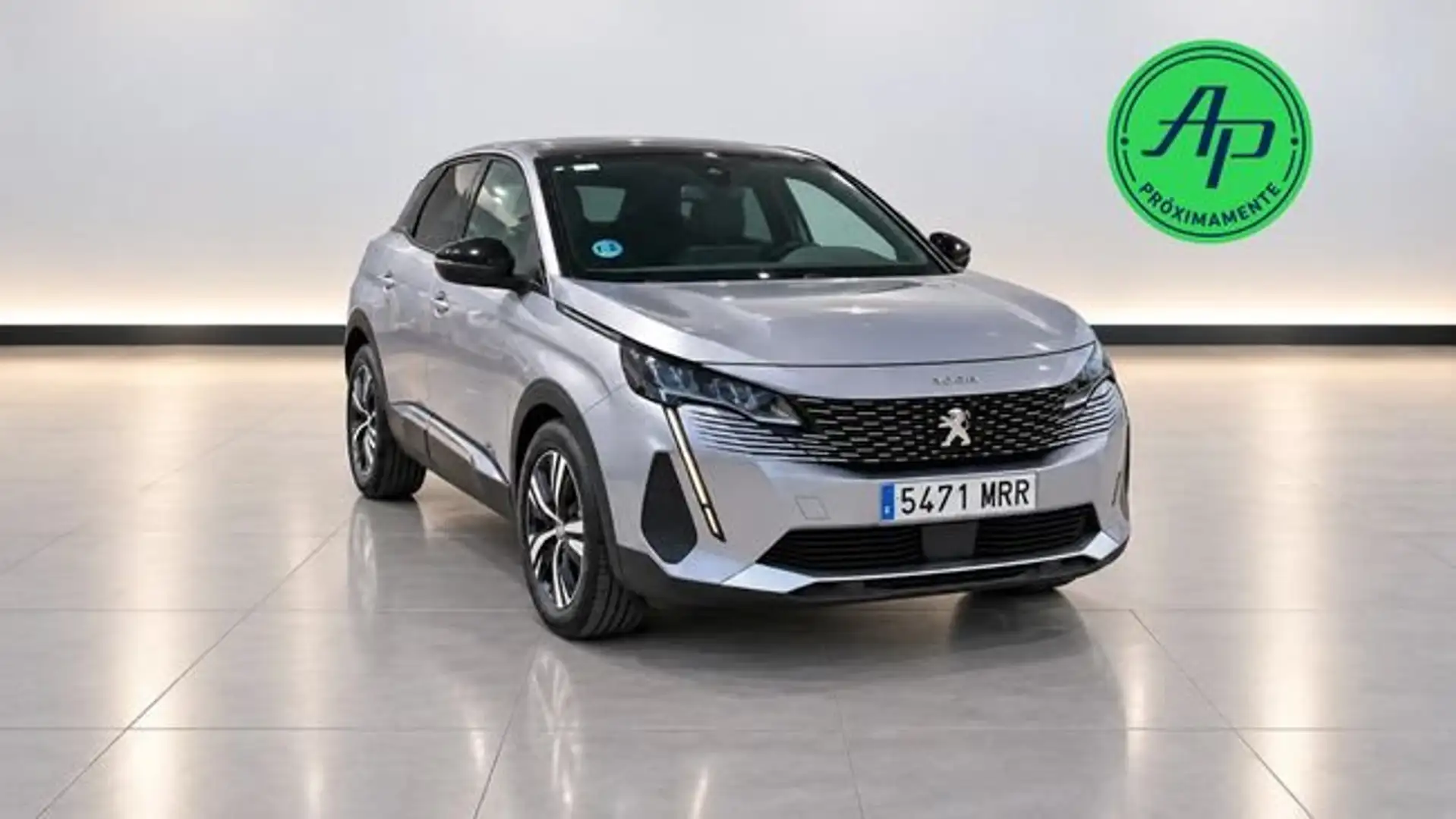 Peugeot 3008 1.2 MHEV HYBRID 100KW ALLURE EDCS6 Plateado - 1