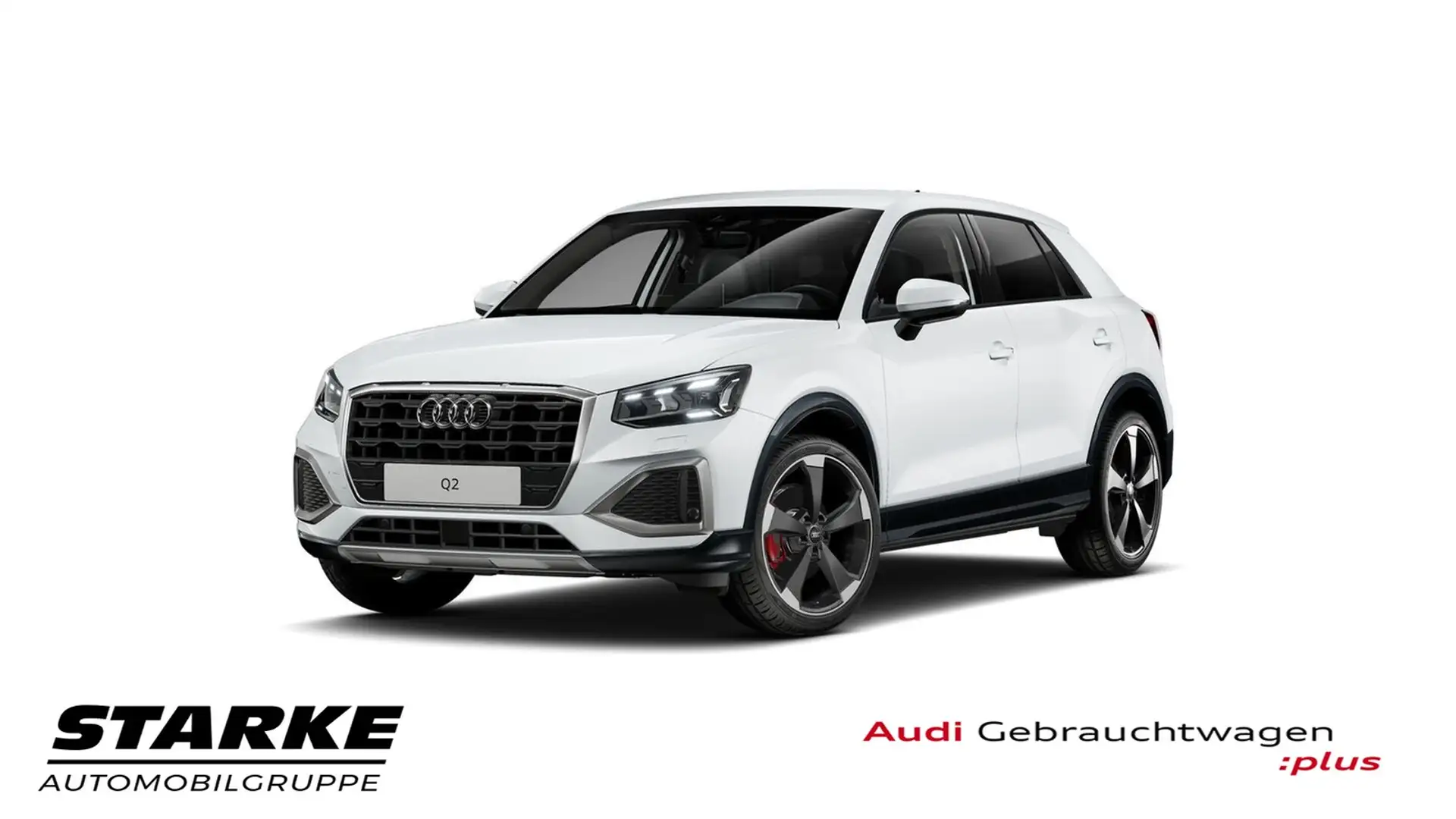 Audi Q2 35 TFSI S tronic advanced NaviPlus Matrix AHK K... Weiß - 1