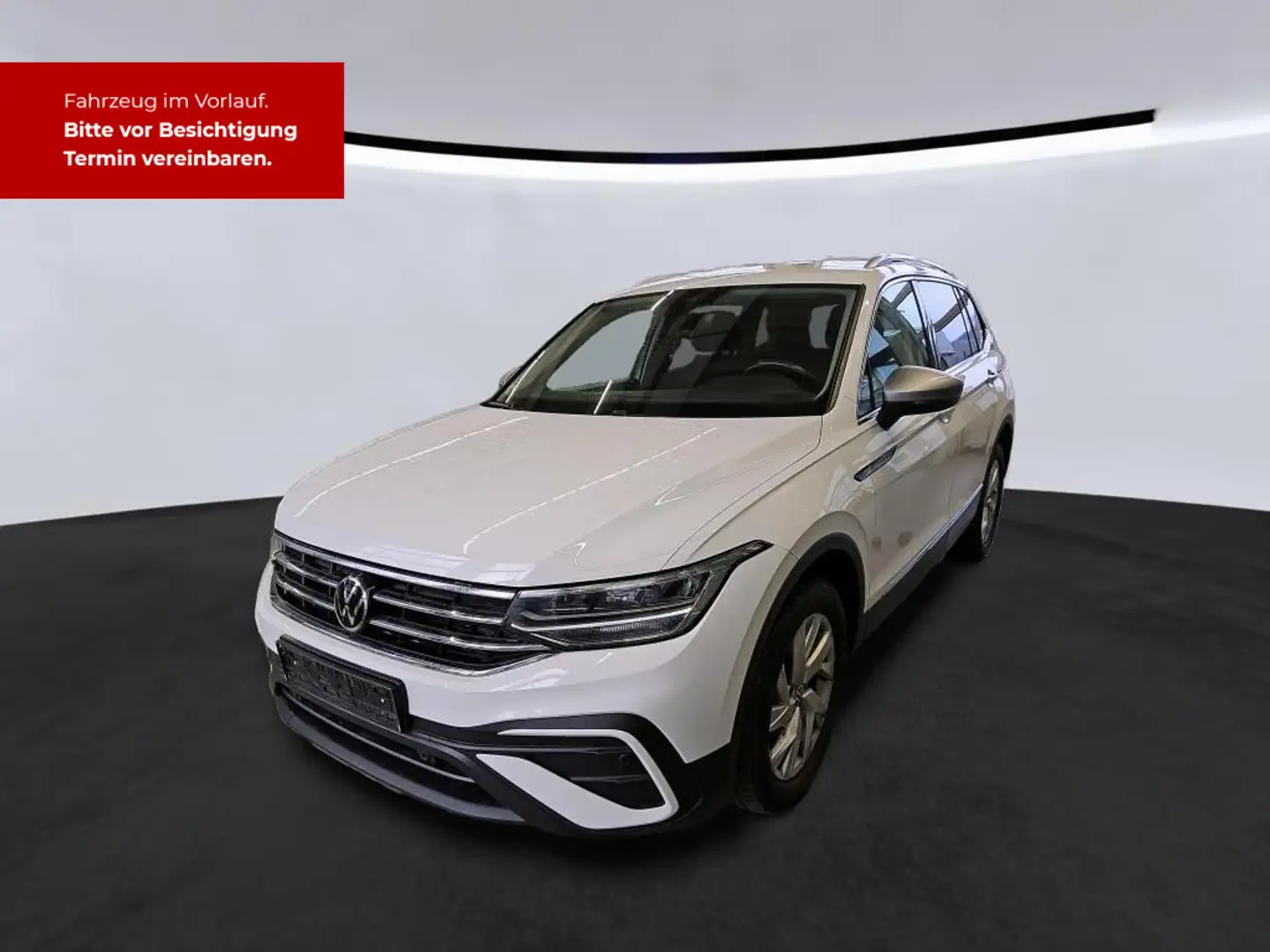 Volkswagen Tiguan Allspace 2.0 TDI DSG 4Motion Life Navi AH Weiß - 2