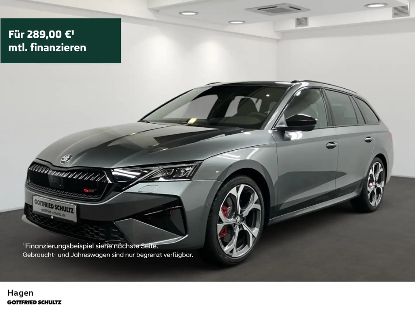 Skoda Octavia Combi RS 2.0 TSI DSG inkl. Winterräder! Grau - 1