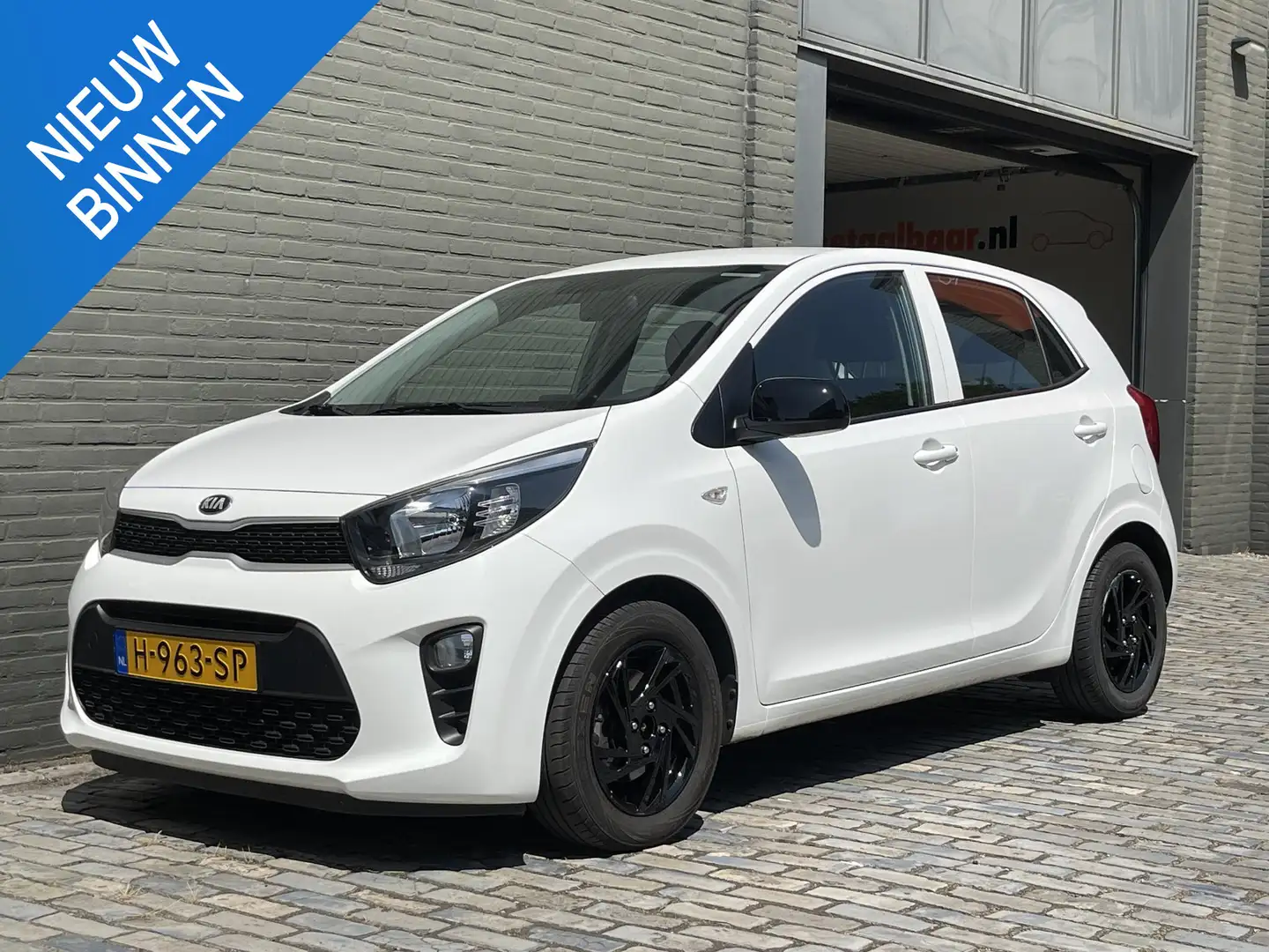 Kia Picanto 1.0 BLACK EDITION I CRUISE CONTROL I ACHTERUITRIJC Wit - 1