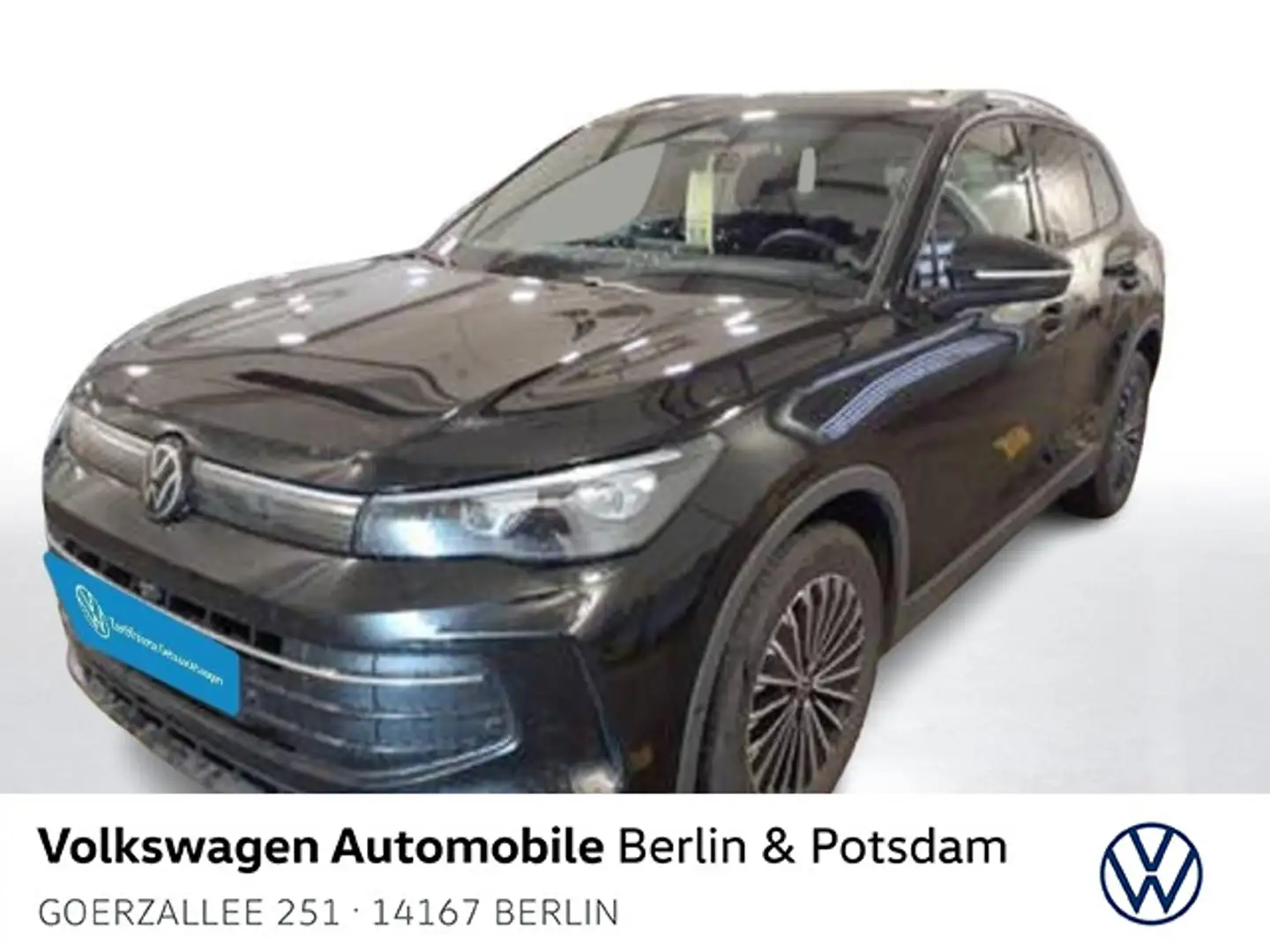 Volkswagen Tiguan 1.5 eTSI DSG Goal Navi R-Kam AHK LED Schwarz - 1