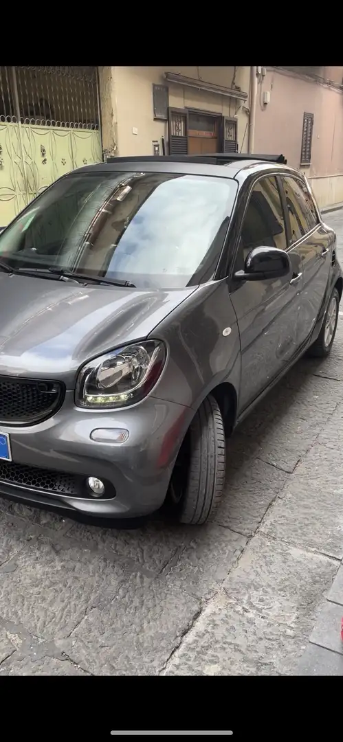 smart city-coupé/city-cabrio tessuto Gris - 1