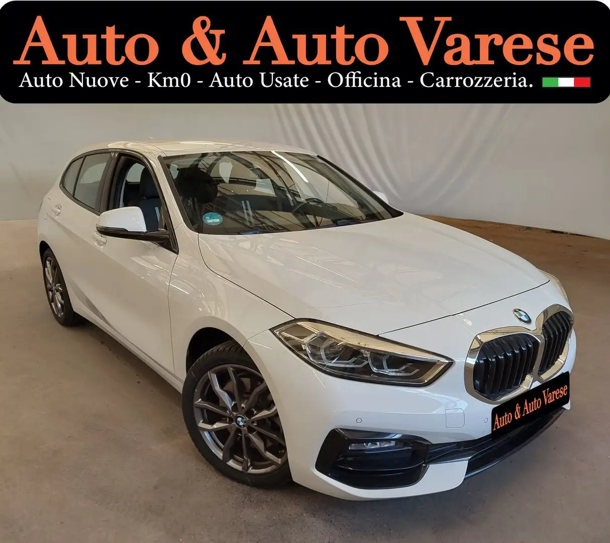 BMW 120 i 5p. Sport Line Automatica Bianco - 2