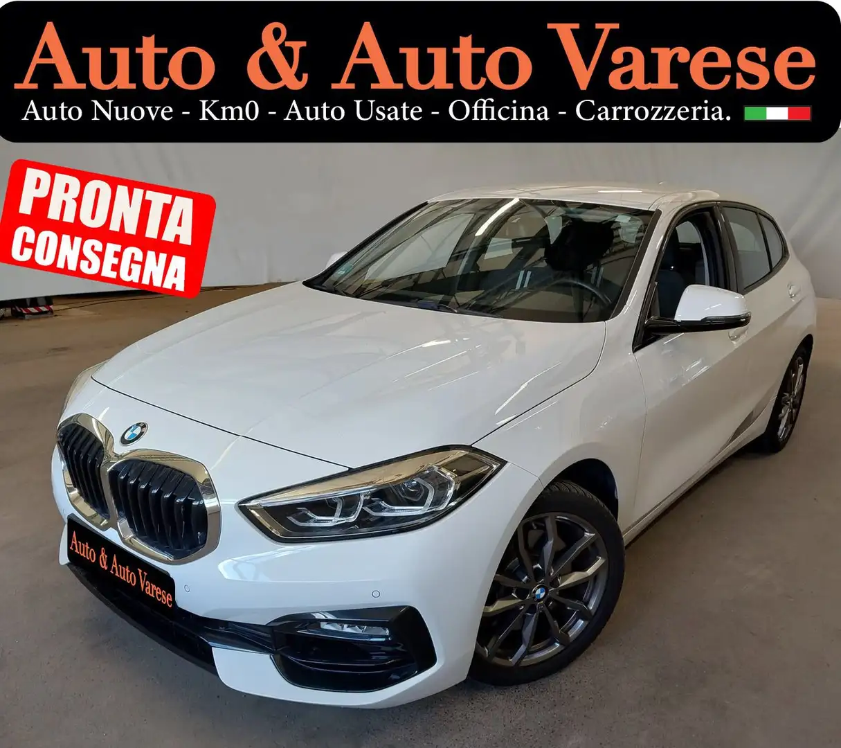 BMW 120 i 5p. Sport Line Automatica Bianco - 1