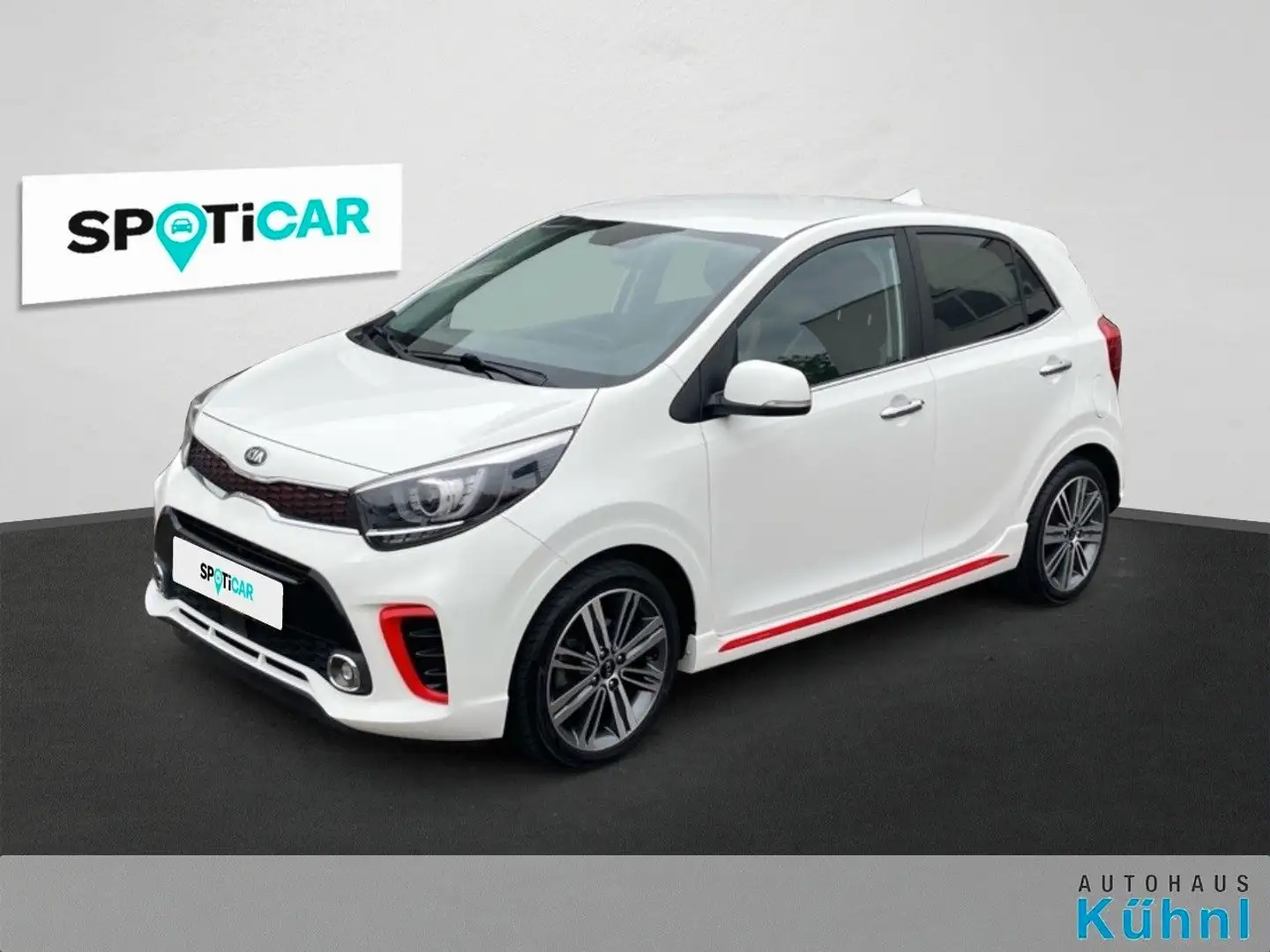 Kia Picanto 1.0 T-GDI GT Line Blanc - 1