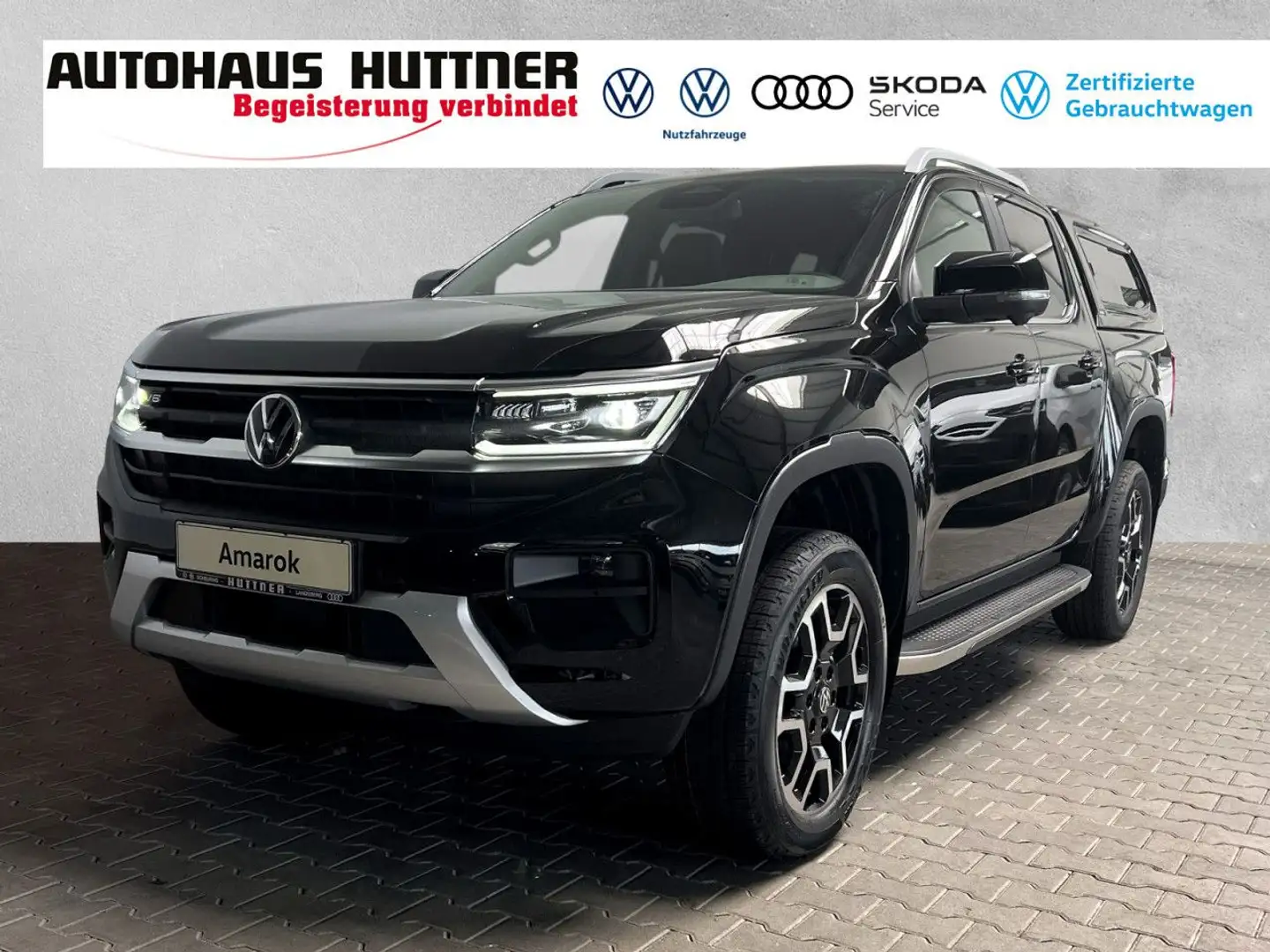 Volkswagen Amarok Style DC 3.0 TDI 4M AHK STANDHZG IQ.LIG LED Negru - 1