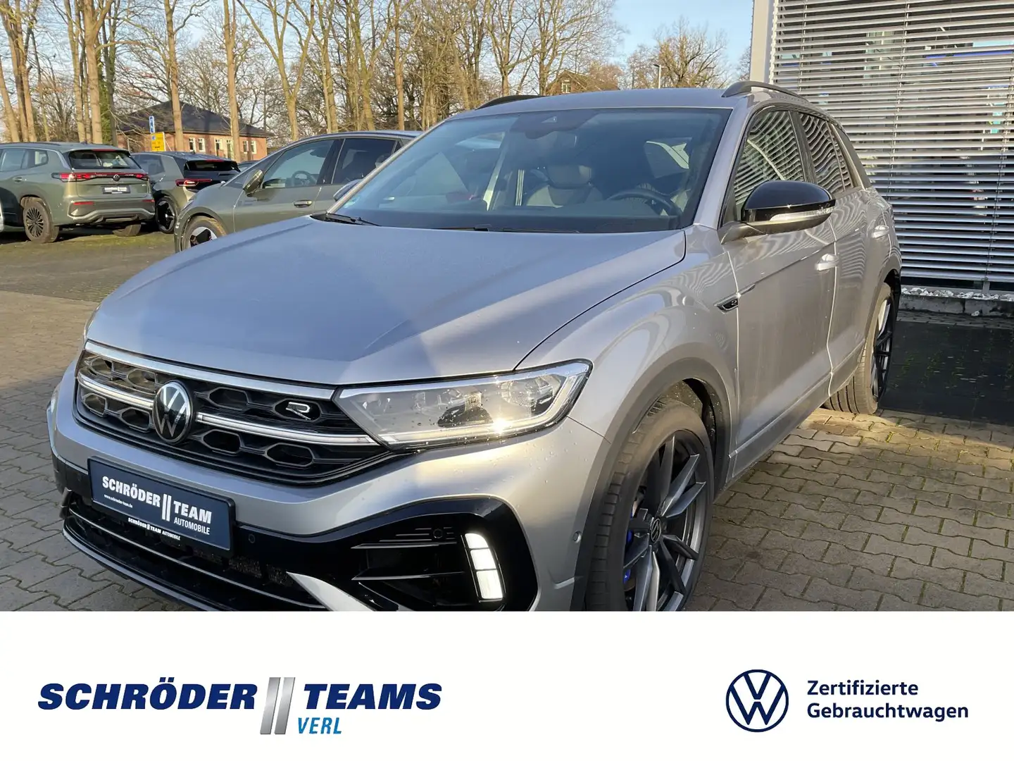 Volkswagen T-Roc 2.0 TSI 4 Motion DSG R Silber - 1