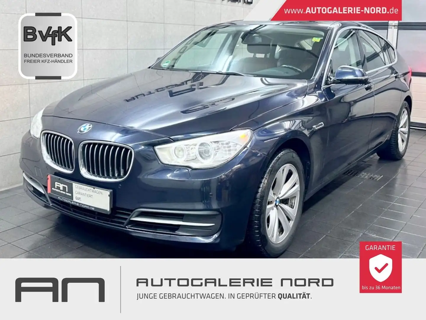 BMW 535 d Gran Turismo Pano+Leder-Dakota+NaviProf. Blau - 1