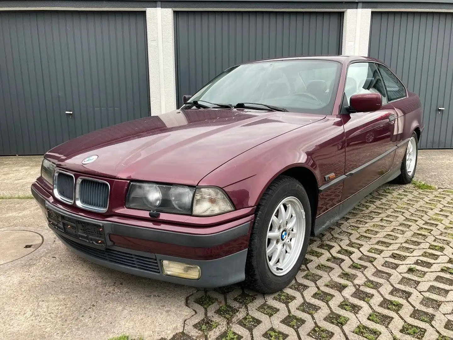 BMW 328 Coupe E36 Sportsitze PDC Tempomat BC Rojo - 1