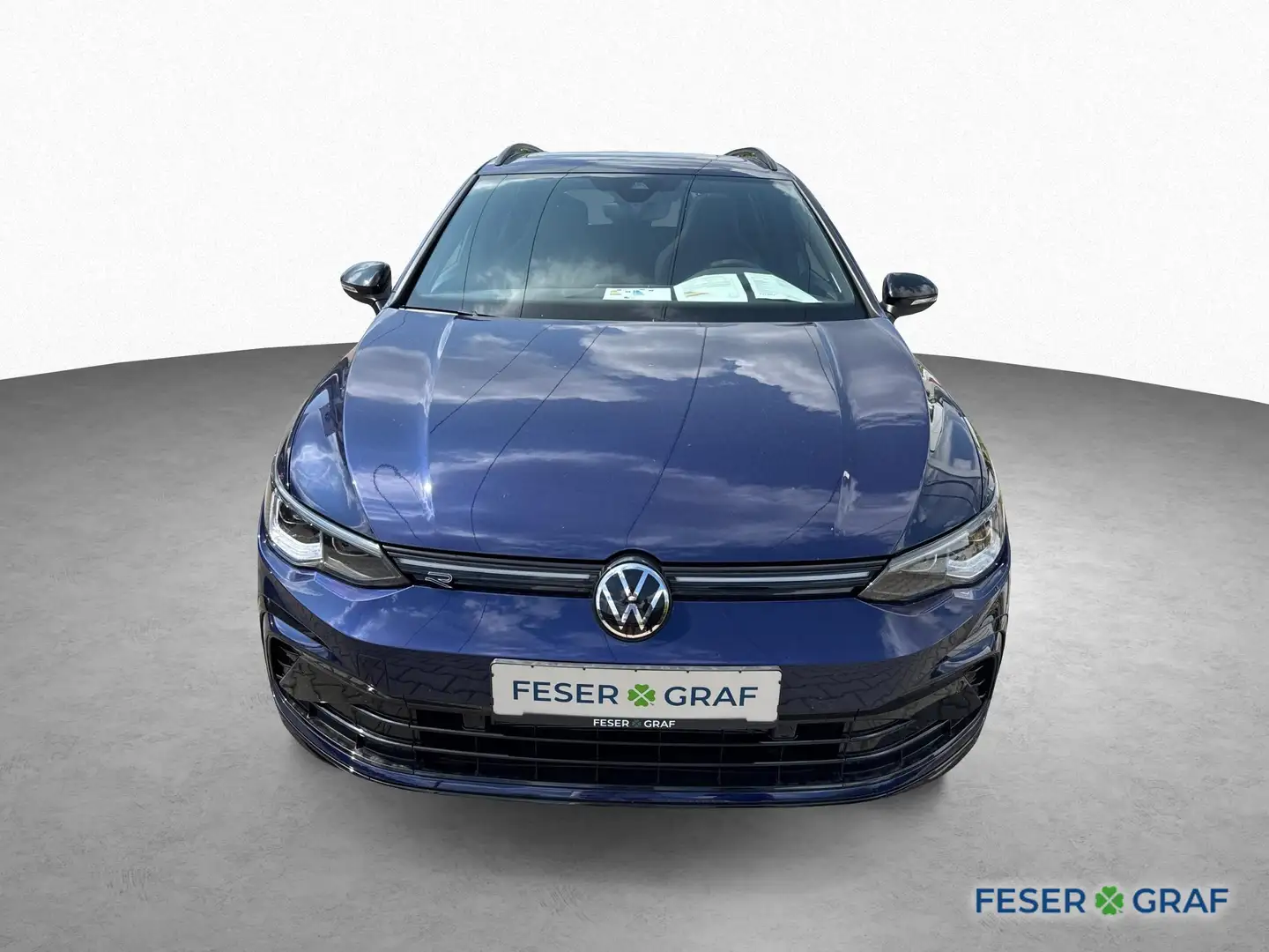 Volkswagen Golf 2.0 TDI DSG R-LINE BLACK AHK KAM HUD PANO Blau - 2
