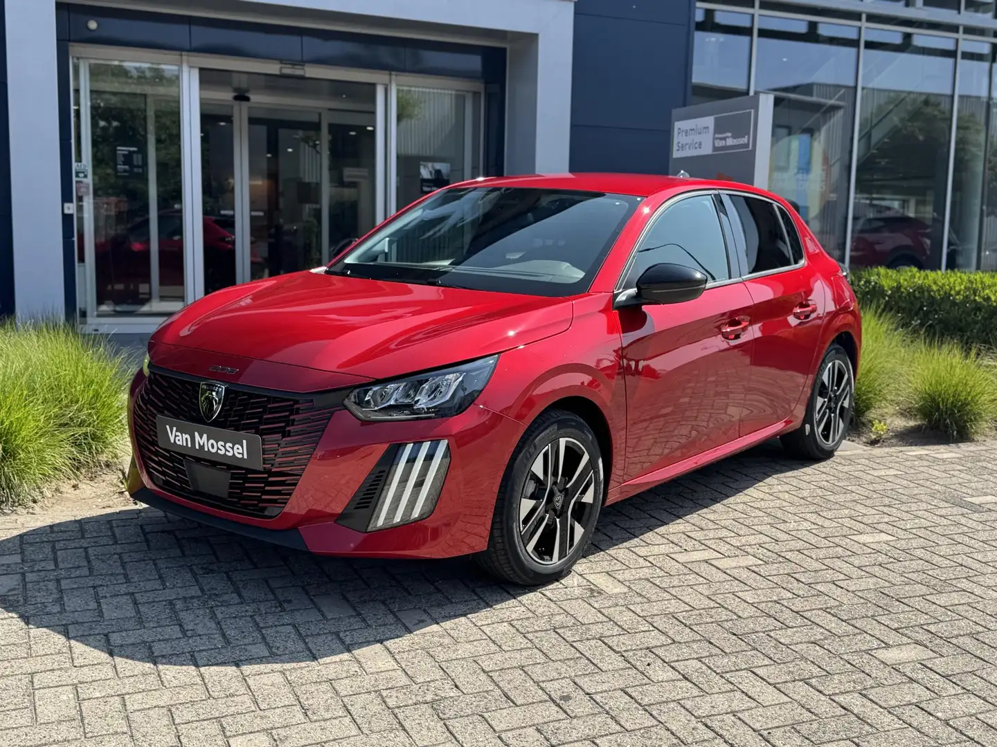 Peugeot 208 1.2 Hybrid 145 e-DCS6 Allure l Voorraad l Rouge El Rot - 2