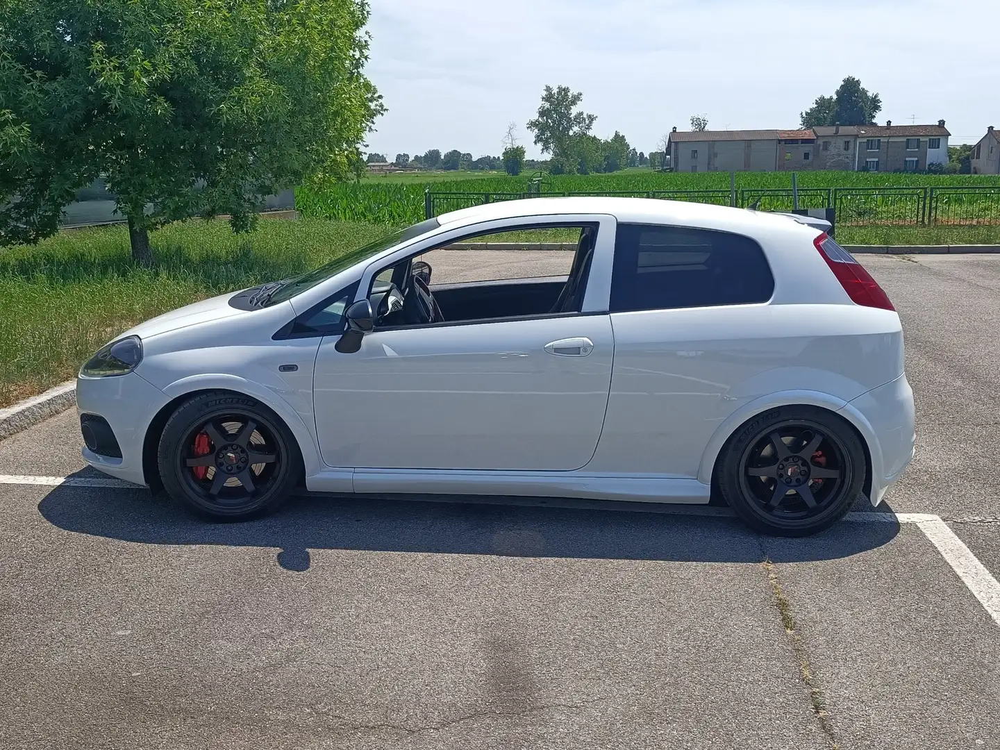 Abarth Grande Punto 1.4 t. t-jet 155cv 3p Weiß - 1