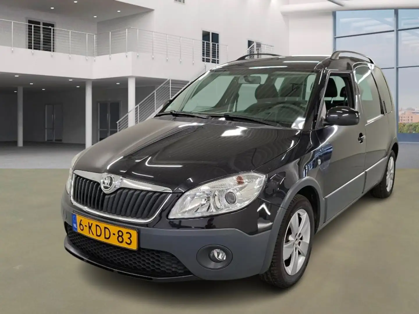 Skoda Roomster 1.2 TSI Fresh/ VELGEN/ DAKRAILS Zwart - 1