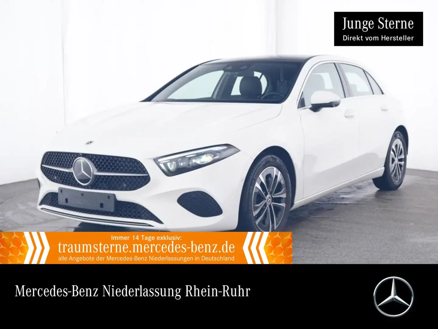 Mercedes-Benz A 200 d PROGRESSIVE+PANO+360°+MULTIBEAM+8G Weiß - 1