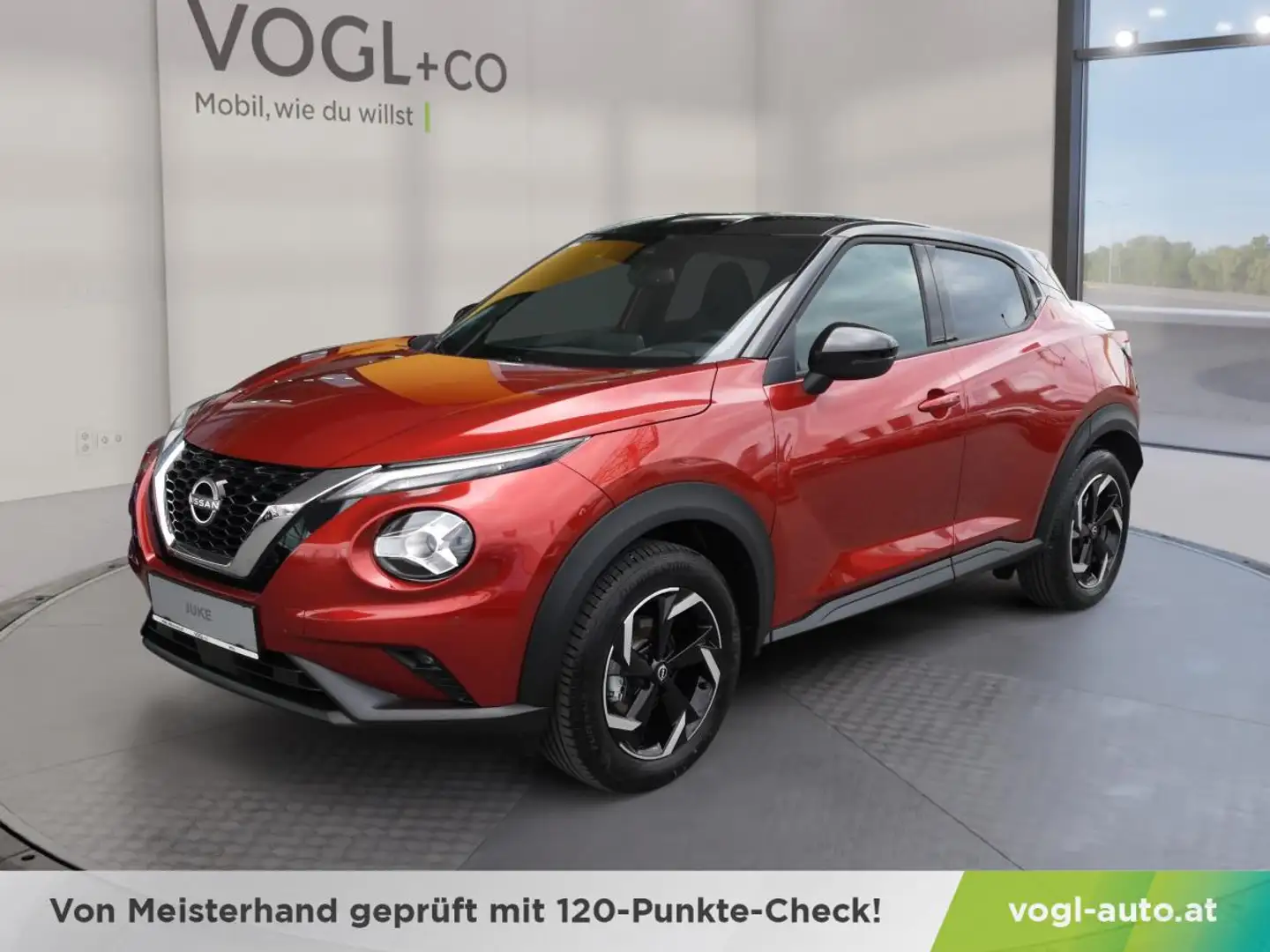 Nissan Juke N-Connecta inkl. Navi, Winterpaket, 2 Farben Lack Rojo - 1
