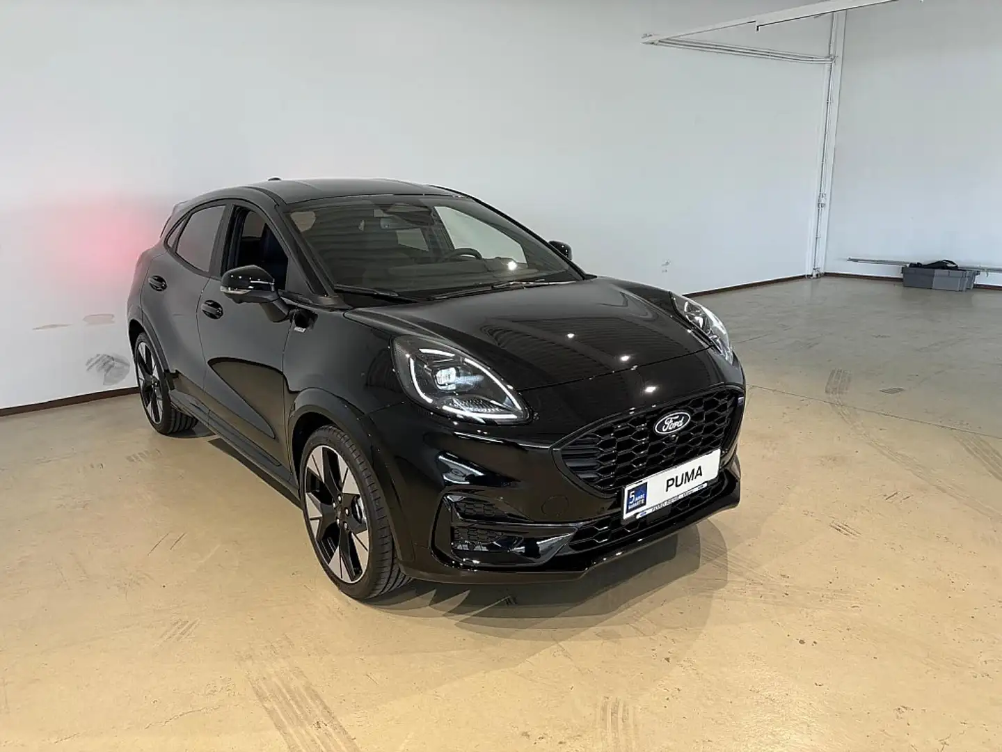 Ford Puma 1,0 EcoBoost Hybrid ST-Line X Zwart - 1
