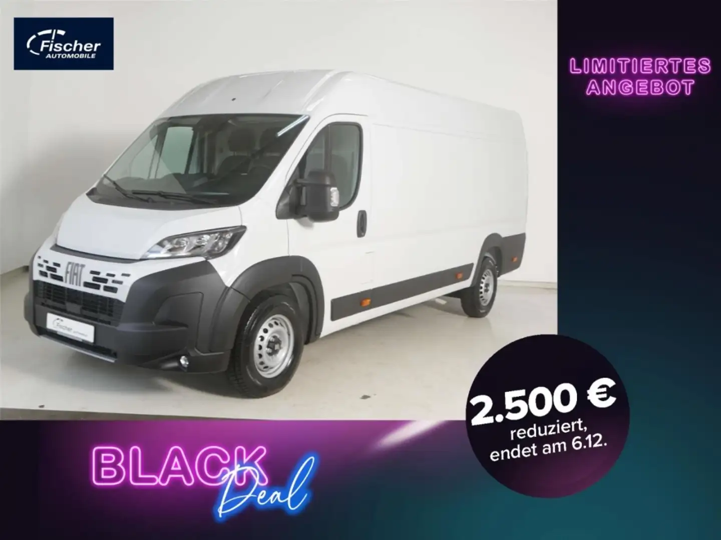 Fiat Ducato 140 MT L4H2 MAXI Kastenwagen Weiß - 1