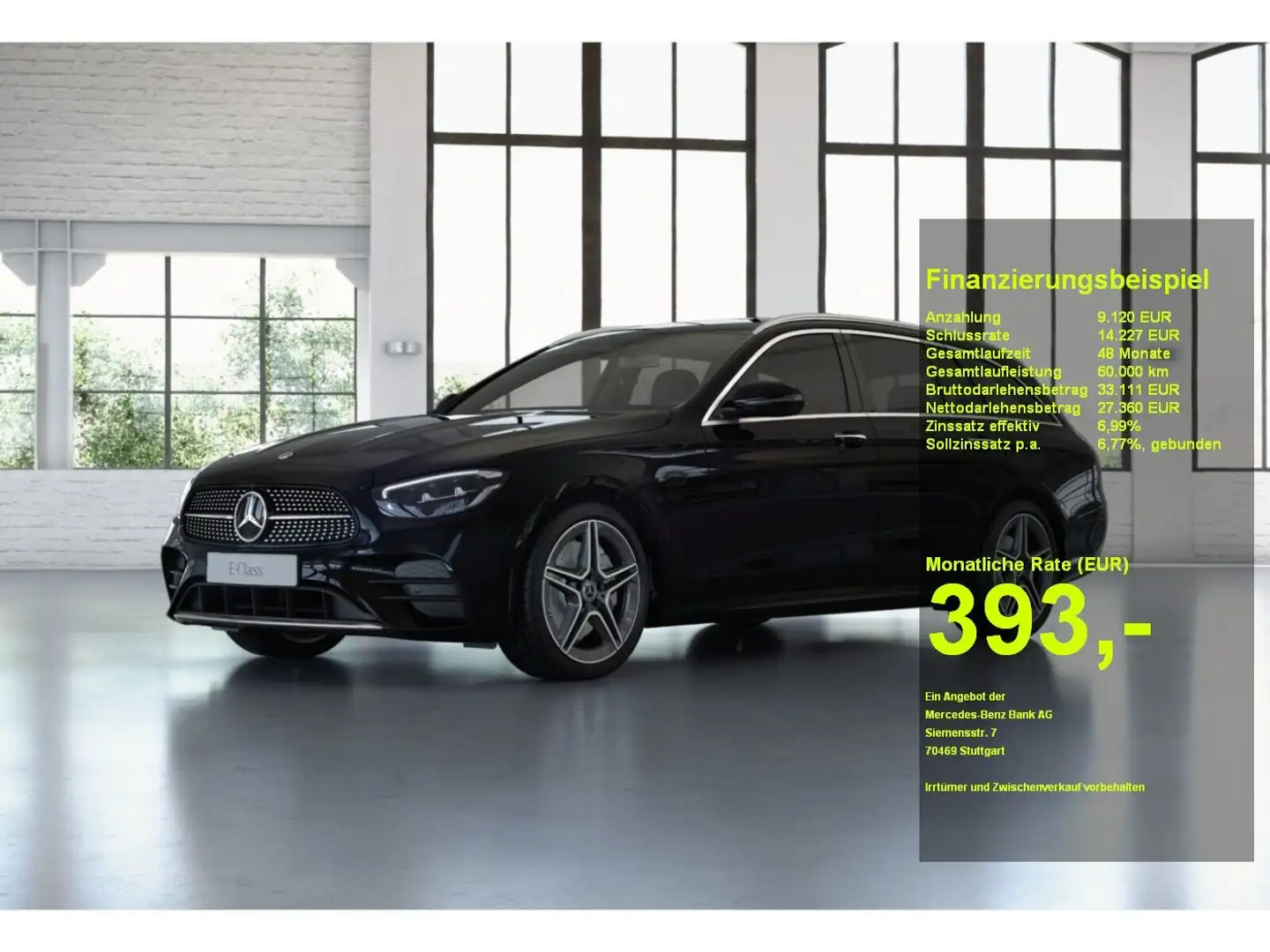 Mercedes-Benz E 300 e T +AMG+AHK+KAMERA+360°+MBUX+DISTRONIC Zwart - 1