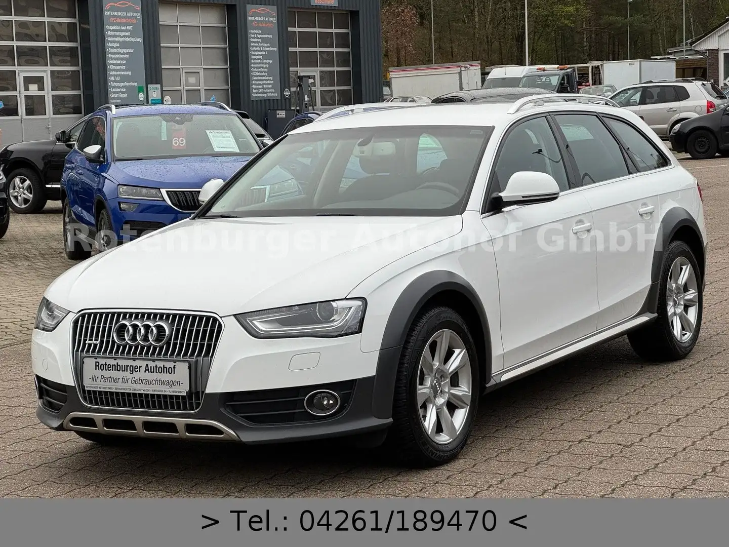 Audi A4 allroad A4*ALLROAD*2.0 TDI*QUATTRO*XENON*NAVI*AHK*PDC* Weiß - 2