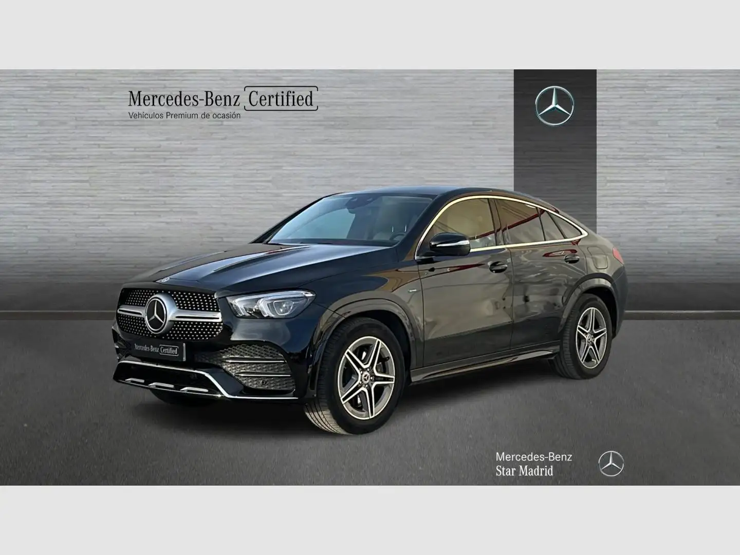 Mercedes-Benz GLE 350 Coupé de 4MATIC (Híbrido Enchufable) Negro - 1