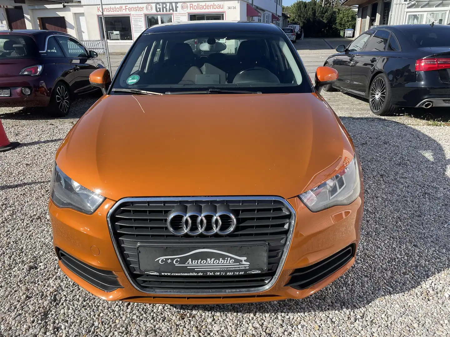 Audi A1 1.6 TDI Navi Klima SHZ Euro5 Oranžová - 2