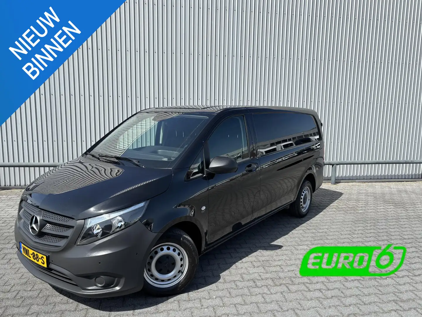 Mercedes-Benz Vito 114 CDI Lang*CRUISE*NAVI*3PERS*AUTOM.*ECC Zwart - 1