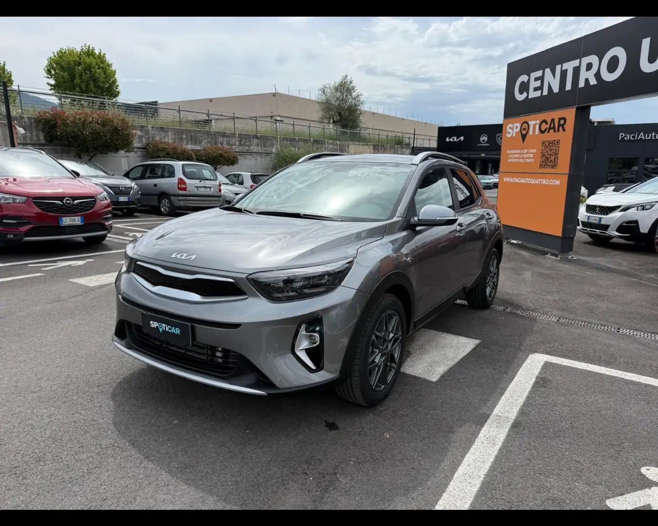 Kia Stonic 1.0 T-GDi MHEV Black Edition Šedá - 1