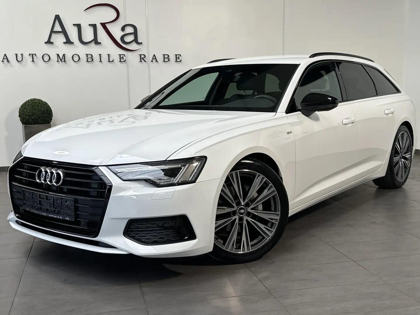 Audi A6 Avant 40 TDI S-Line NAV+LED+AHK+CARPLAY+20ZO Blanc - 2