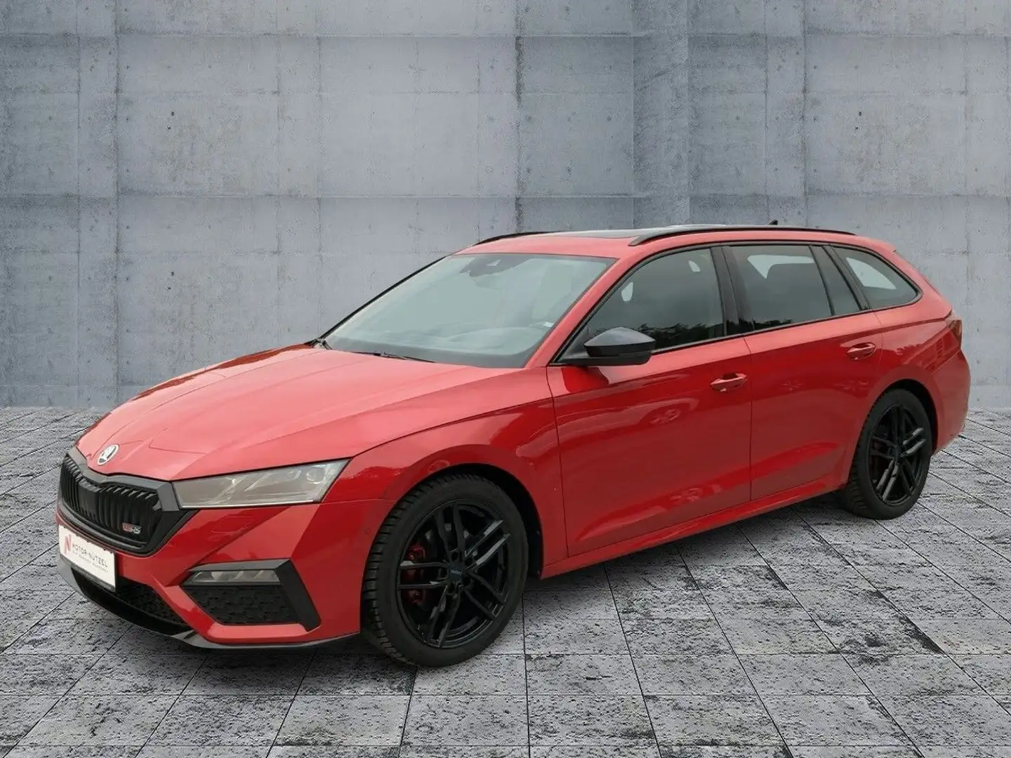 Skoda Octavia Combi RS 2.0 TDI DSG MATRIX+NAV+AHK+PANO Rot - 2