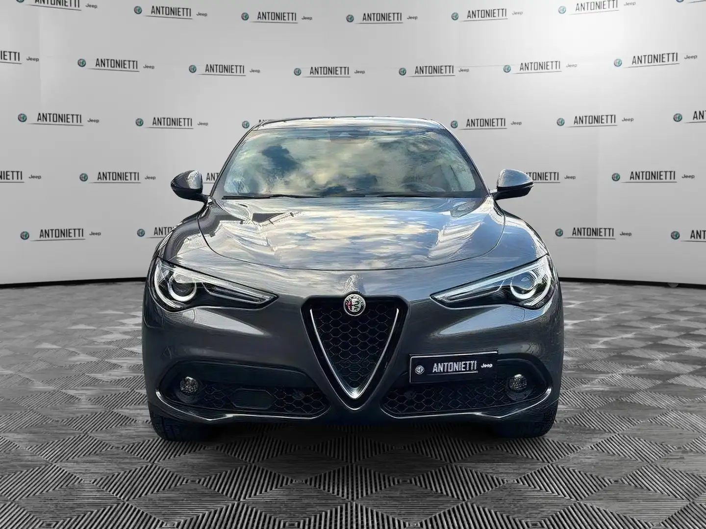 Alfa Romeo Stelvio Stelvio 2.2 Turbodiesel 210 CV AT8 Q4 Super Gris - 2
