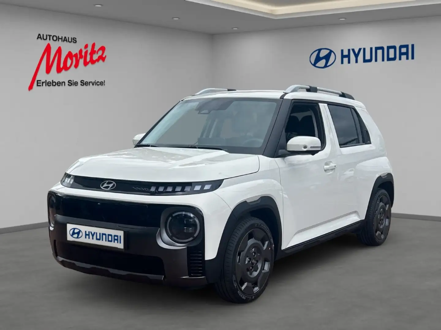 Hyundai Inster Cross 49 kWh 360°Kamera Totwinkelwarner Einparkhil Weiß - 1