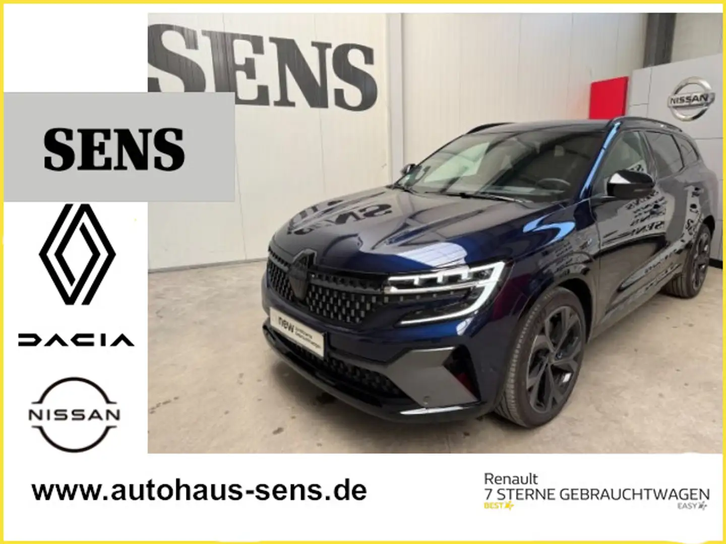 Renault Espace E-TECH Hybrid Esprit Alpine 200 Ps *R-Kam Blauw - 1