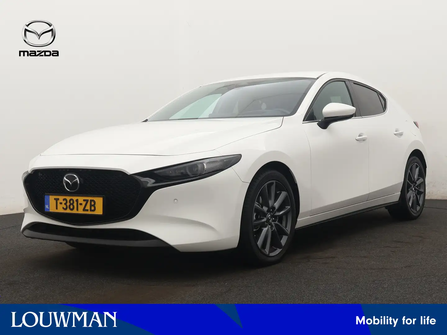 Mazda 3 2.0 e-SkyActiv-G M Hybrid 150 Exclusive-line autom Wit - 1