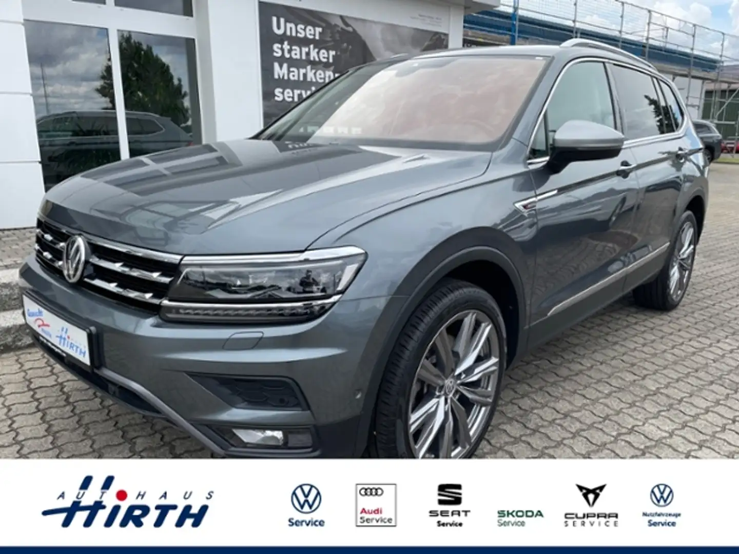 Volkswagen Tiguan Allspace Highline 2.0 TDI DSG 4MOT Offroad+AHZV+Pano Grijs - 1